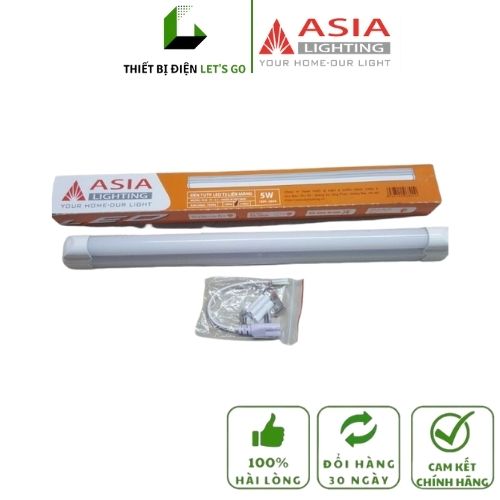 Đèn Tuýp LED Liền Máng Đơn T5 ASIA [CHÍNH HÃNG]