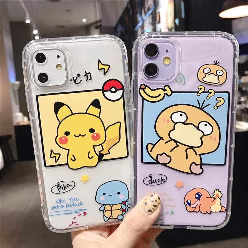 Ốp Lưng Silicon Chống Sốc Pokemon