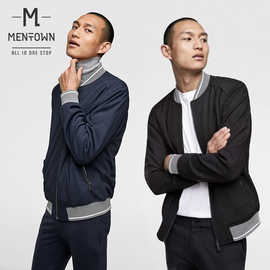 Áo khoác bomber nỉ Zara