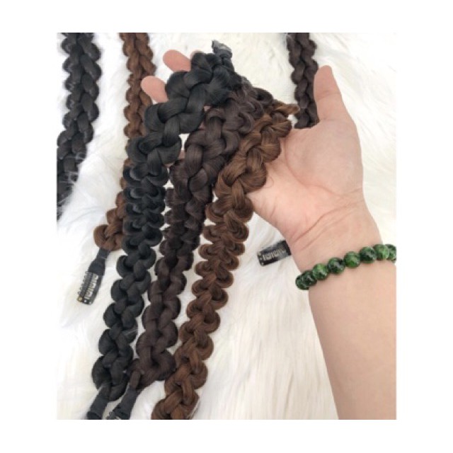 tóc giả giá rẻ đẹp 🎁 FREESHIP 🎁 Dây tết rít tạo mẫu tóc siu hót