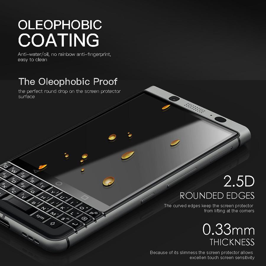 Kính cường lực 4D BlackBerry Keyone