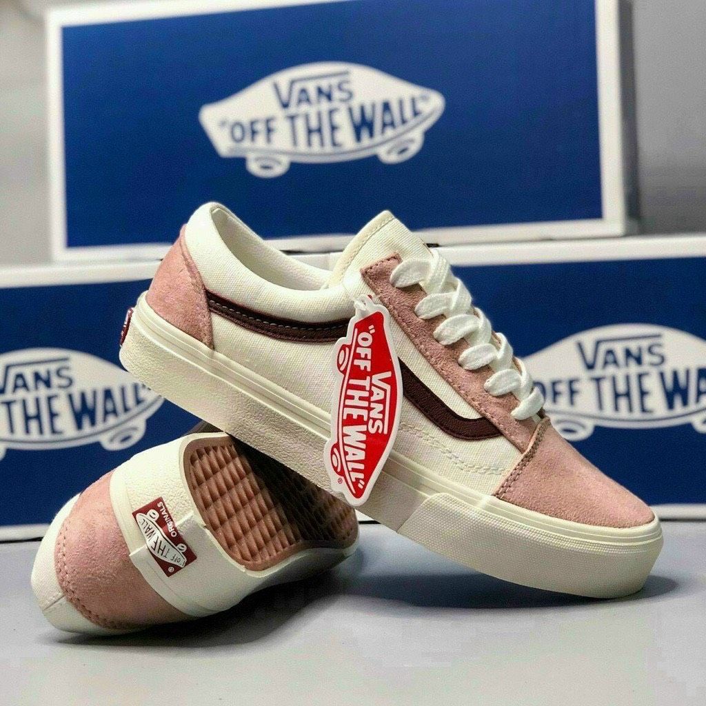 [Fullbox,Bill + Tất cổ ngắn] Giày Vans Vault Old Skool Da Lộn