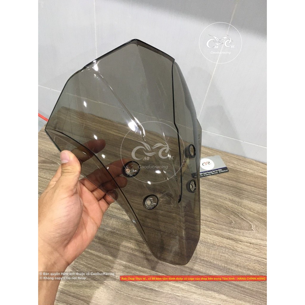 Mảo ốp đầu mô tô winner x moto đen khói