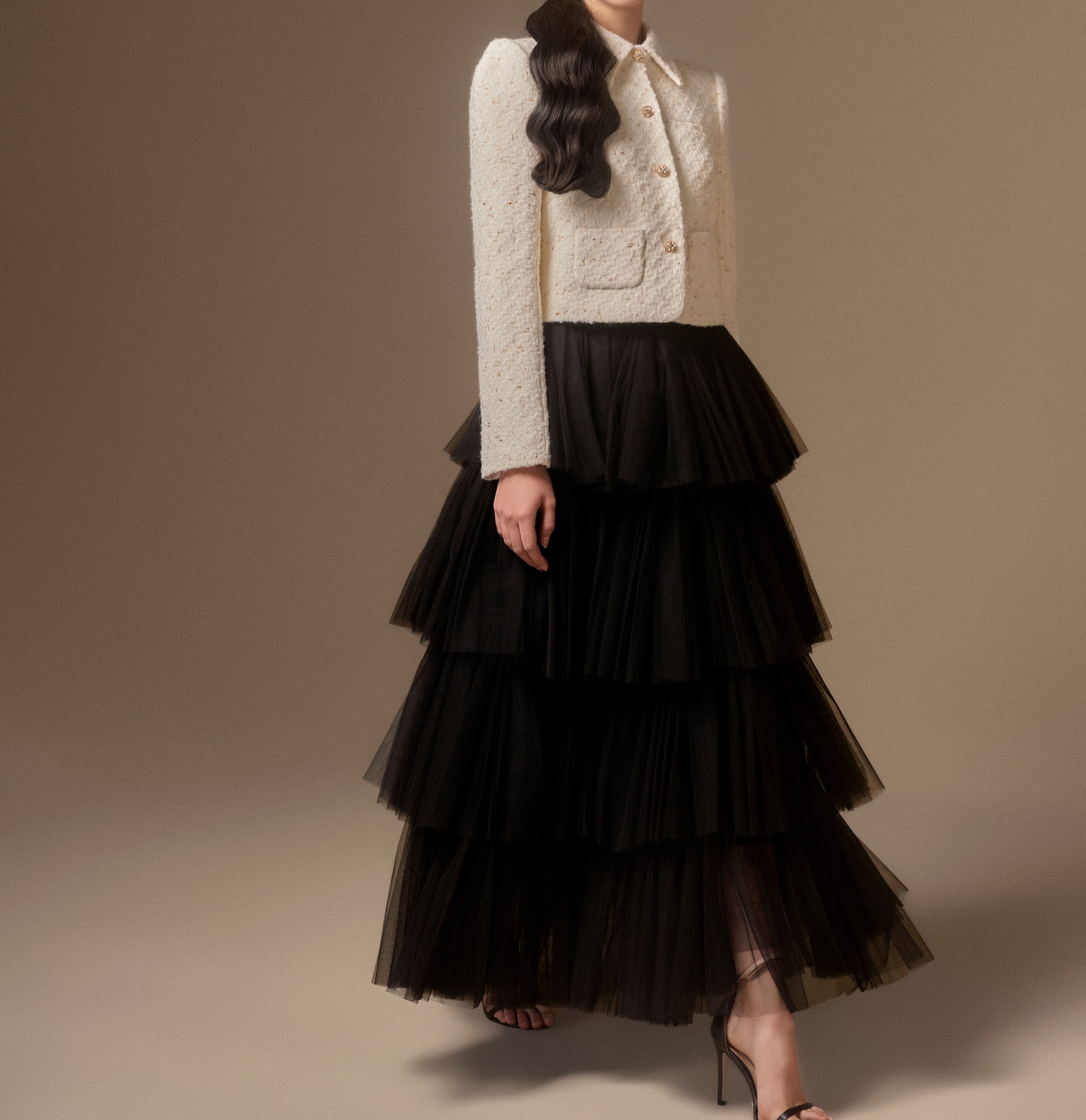 Áo Khoác Tweed Lửng - Beloved Cassie Jacket