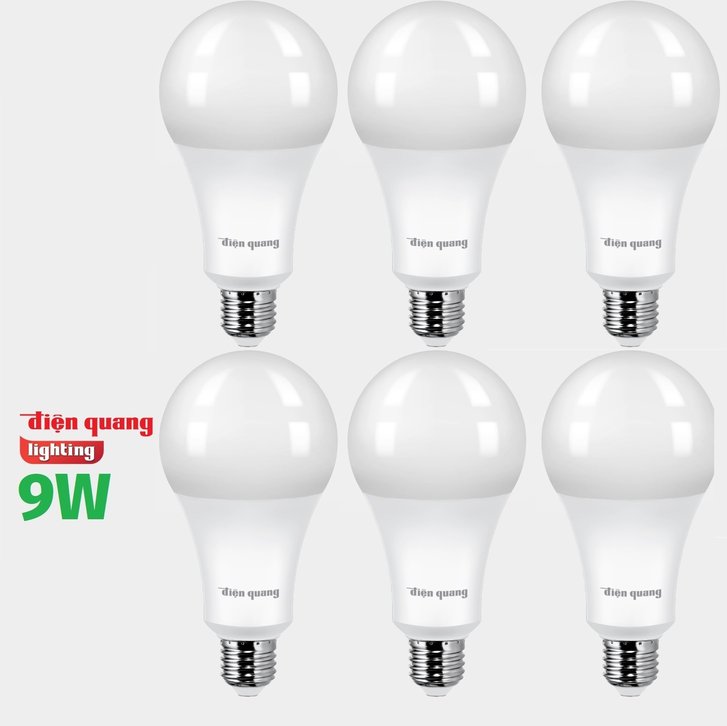 6 Bóng đèn LED Bulb Rạng Đông 9W E27 ChipLed Samsung