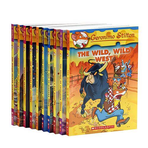 Geronimo Stilton Collection (Series 1-7) - 60q | Nhập Khẩu