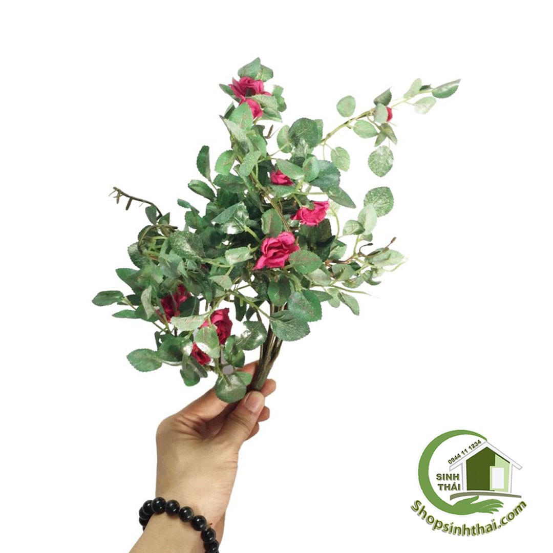 Bụi cây hoa hồng leo - Hoa hồng giả cao cấp