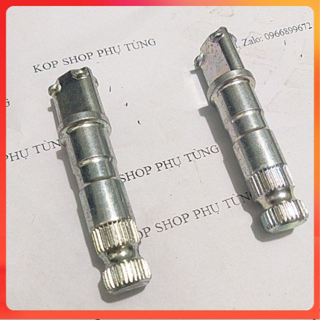 Trục quả đào zin gắn xe dream wave .