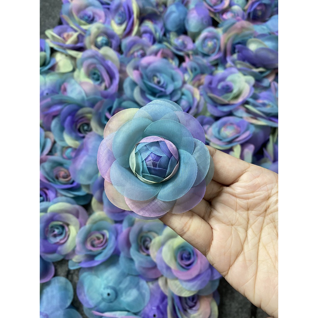 Hoa cài áo,  Hoa Hồng Cài Áo [HANN HANDMADE - Hoa cài áo, phụ kiện thời trang sỉ]