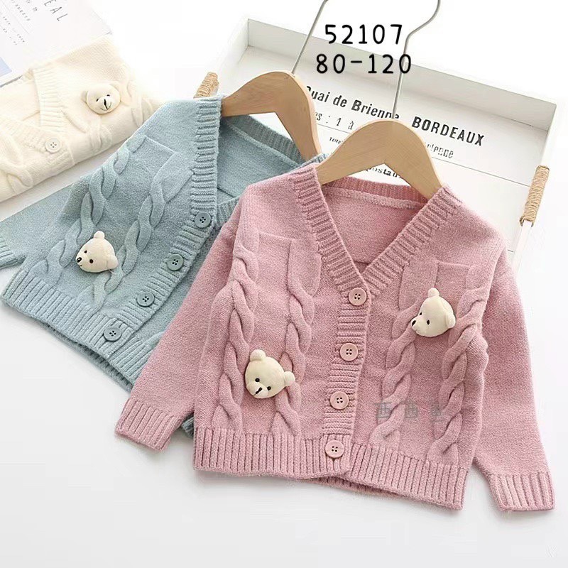áo len mềm cho bé size 2-6 tuổi