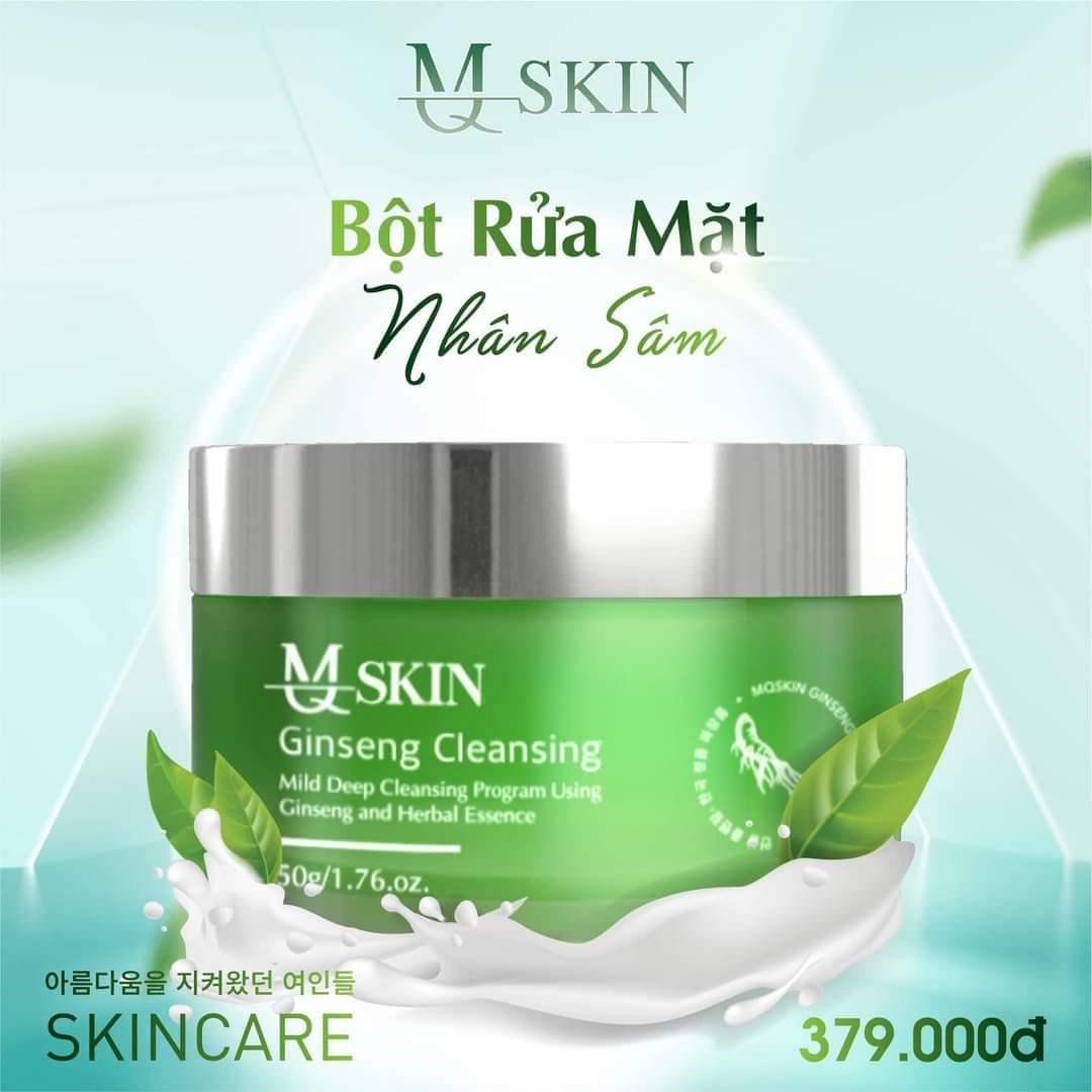 Bột rửa mặt MQSKIN kiềm dầu và sạch sâu ( chính hãng )