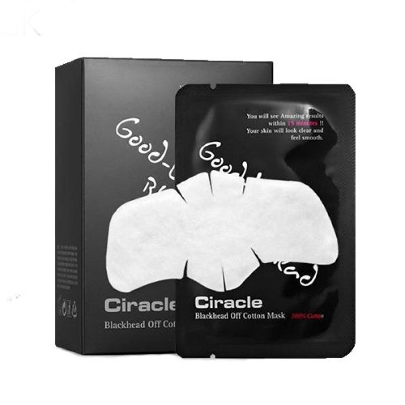 Mặt Nạ Đẩy Sạch Mụn Đầu Đen Ciracle Goodbye Blackhead Off Cotton Mask 5ml