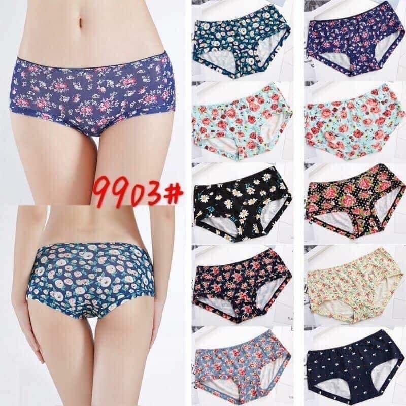 (ẢNH THẬT) COMBO 5 QUẦN LÓT ĐIỀU HÒA LỤA KHÁNG KHUẨN, MINHQUANG 2017