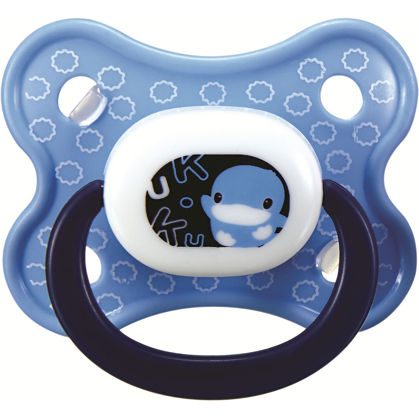 Ty ngậm cho bé từ 0-6m bằng silicone kuku ku5510a