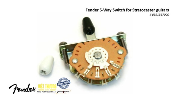 công tắc chọn pickup đàn guitar pickup selector switch 3-way 5-way Fender