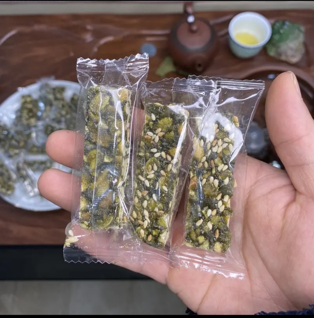Kẹo Lạc Matcha (Trà Xanh) Túy Trà gói 200g