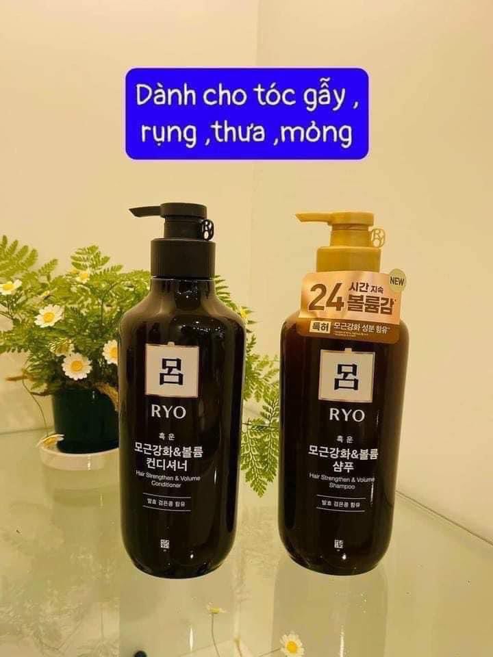 Bộ dầu gội Ryo đỏ, nâu, xanh 500ml