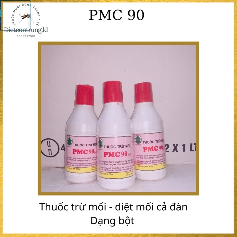Thuốc trừ mối PMC 90 - diệt hoàn toàn ổ mối .