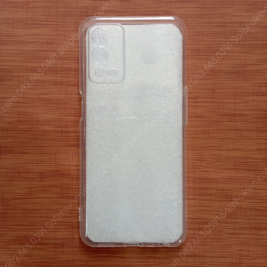 Ốp lưng dẻo trong cao cấp Oppo A55 loại chống sốc, loại dẻo trong bảo vệ camera bền đẹp