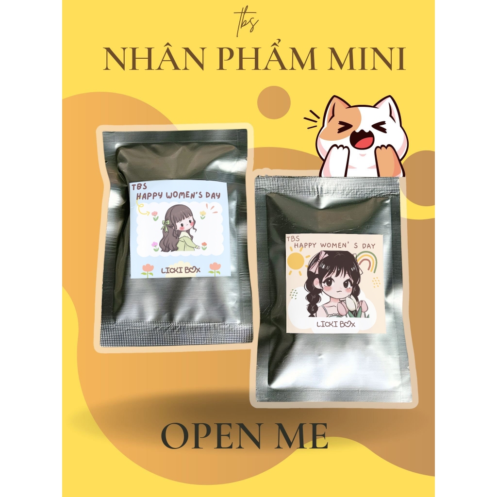 TÚI ĐỰNG QUÀ - NHÂN PHẨM CÓ SEAL LICKI BOX
