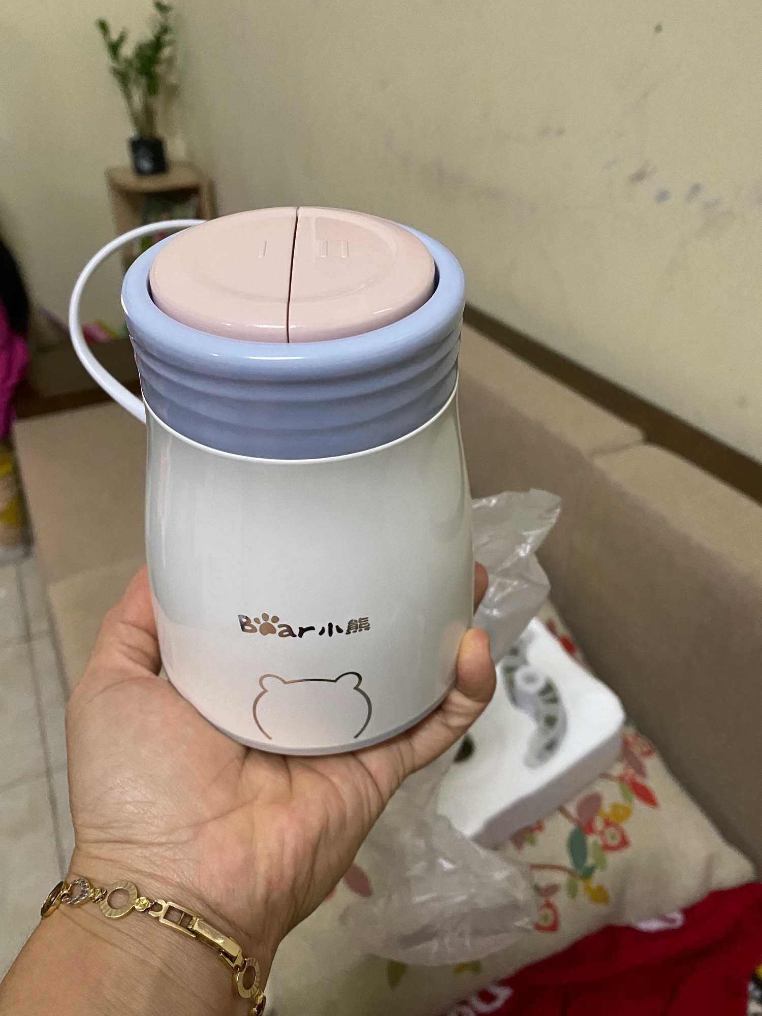 HÀNG ORDER) MÁY XAY BEAR 2L CỐI THUỶ TINH