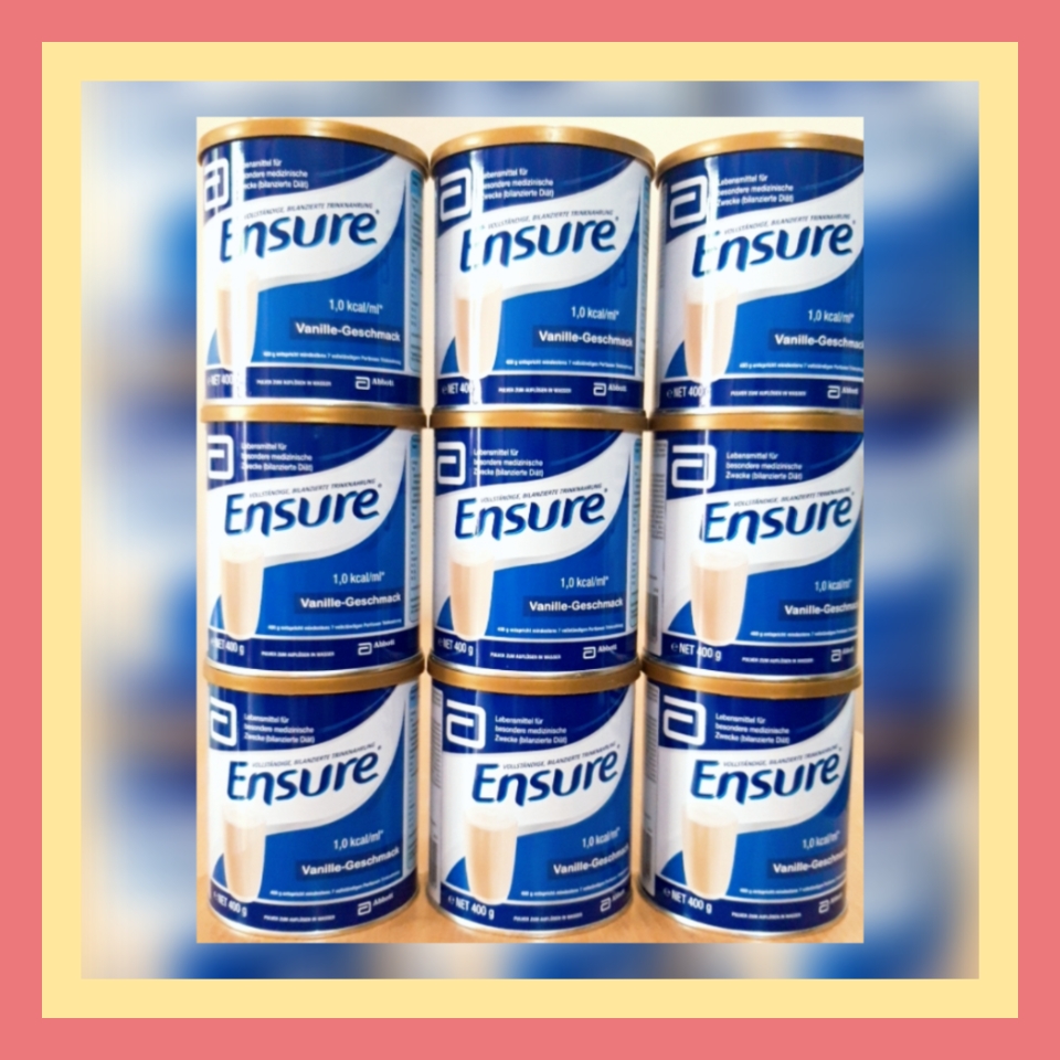 COMBO 3 HỘP SỮA ENSURE ĐỨC 400G