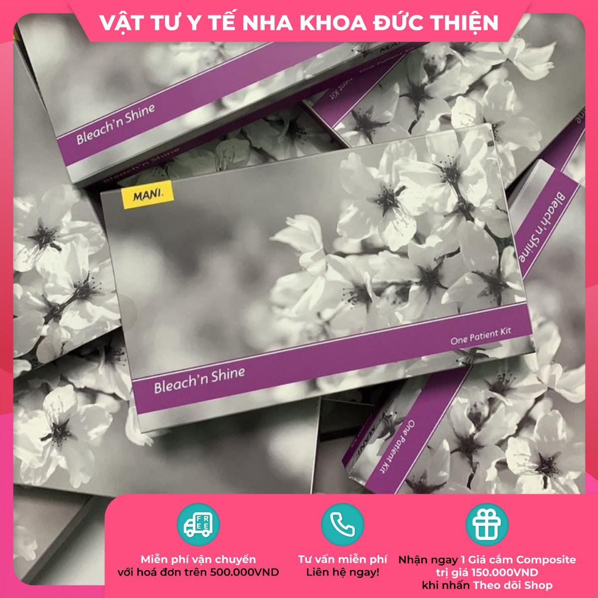 Tẩy Trắng Răng Mani- vật tư nha khoa (Date Tháng 10/2025)