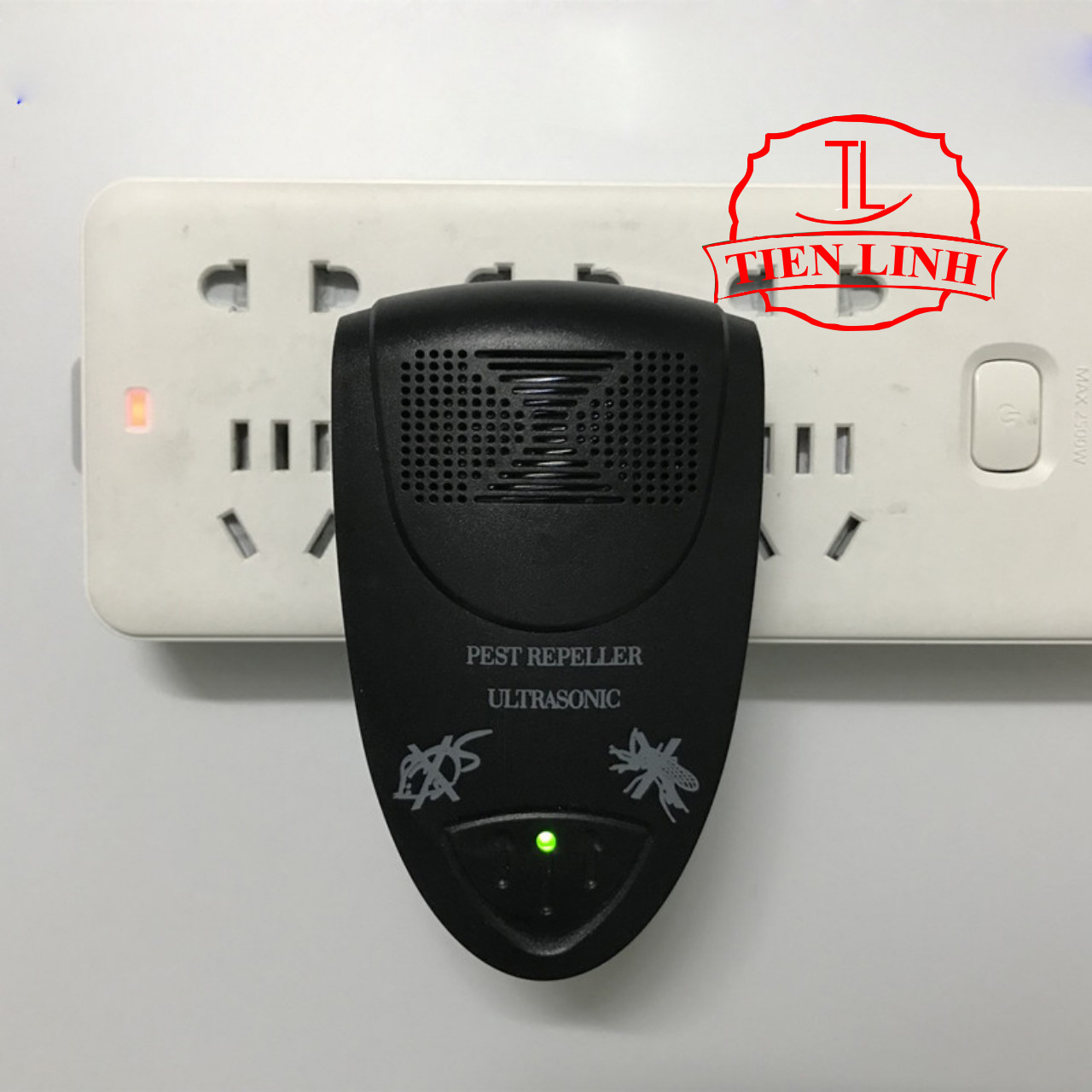 Máy đuổi chuột giá rẻ máy đuổi côn trùng Máy đuổi muỗi TL396 Thuốc diệt kiến - Đen