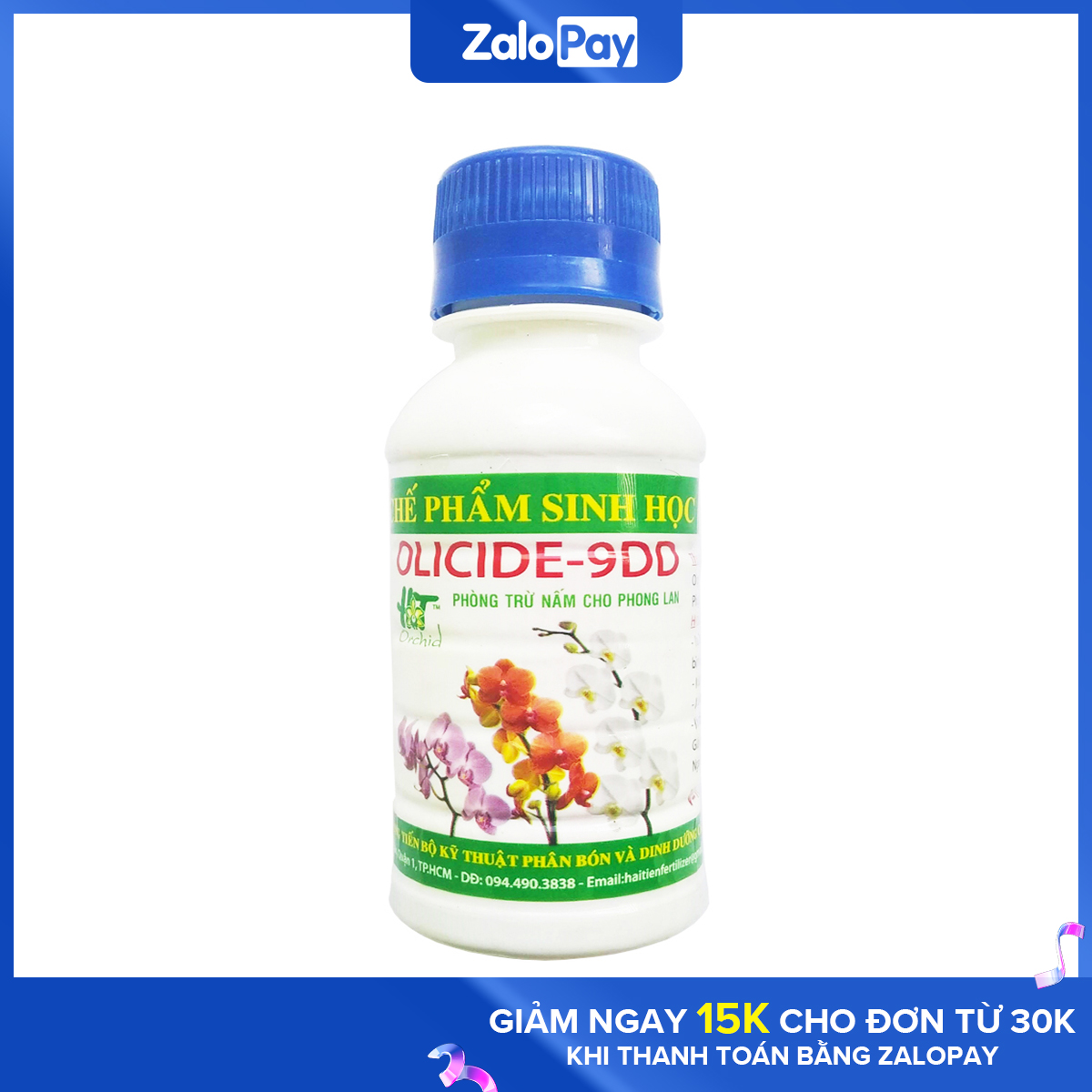 Chế Phẩm Sinh Học Trừ Nấm Bệnh Cho Lan Olicide 9DD