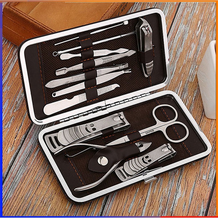 Bộ Cắt Tỉa Móng Tay Móng Chân 12 Món Tiện Dụng