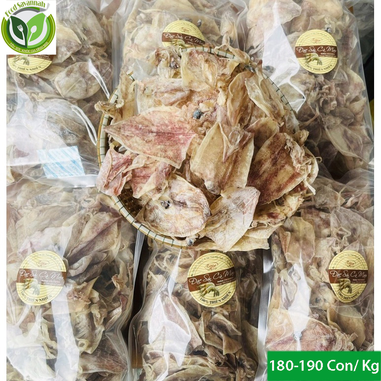 Mực Khô Size Nhỏ 180-190 Con Kg Siêu Ngon Hàng Tuyển - Chất Lượng Cao