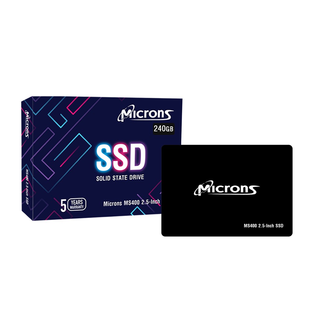 Ổ cứng ssd 240gb microns ms400 sata 3 - - bh 36 tháng