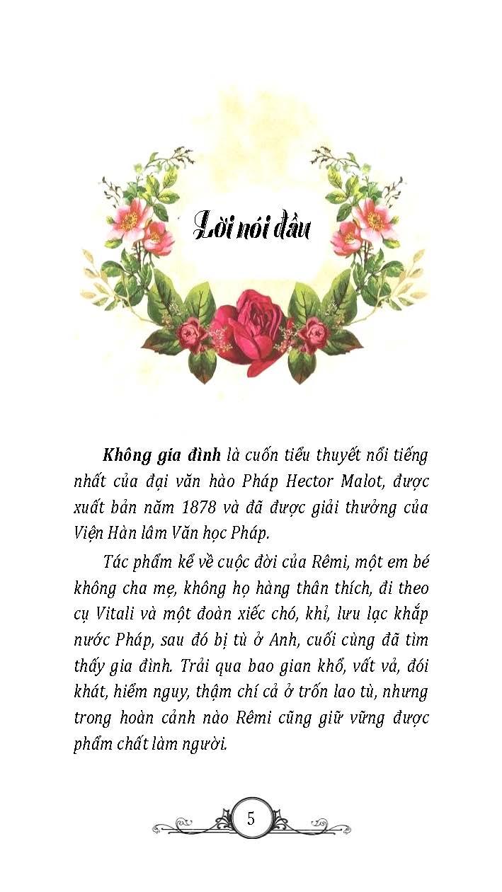 Văn Học Cổ Điển Tóm Lược - Không Gia Đình