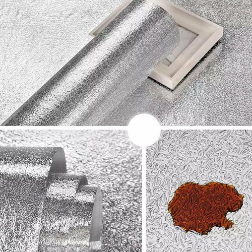 Cuộn giấy bạc dán bếp [3Mx60CM] chống thấm cách nhiệt