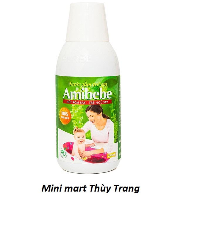Nước tắm trẻ em Amibebe 125ml
