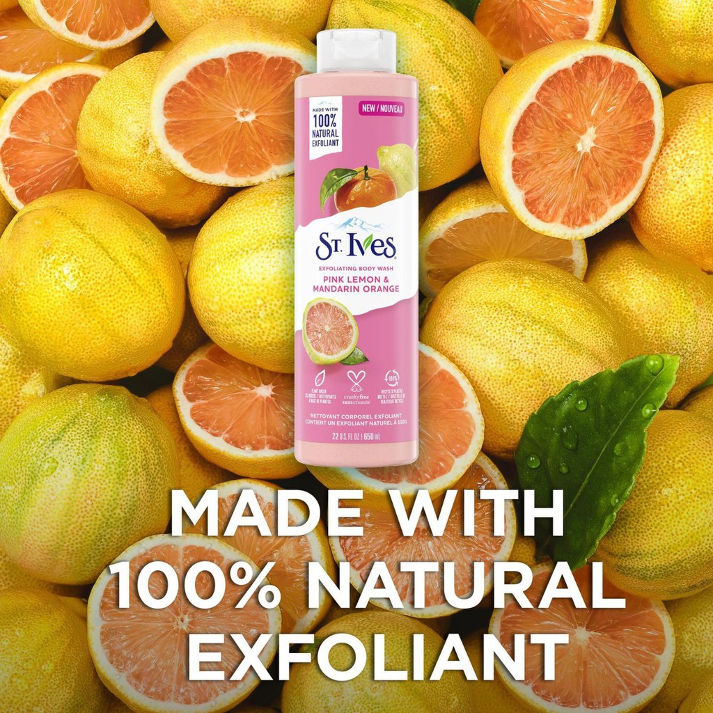 Sữa Tắm St.Ives Dưỡng Da 650ml