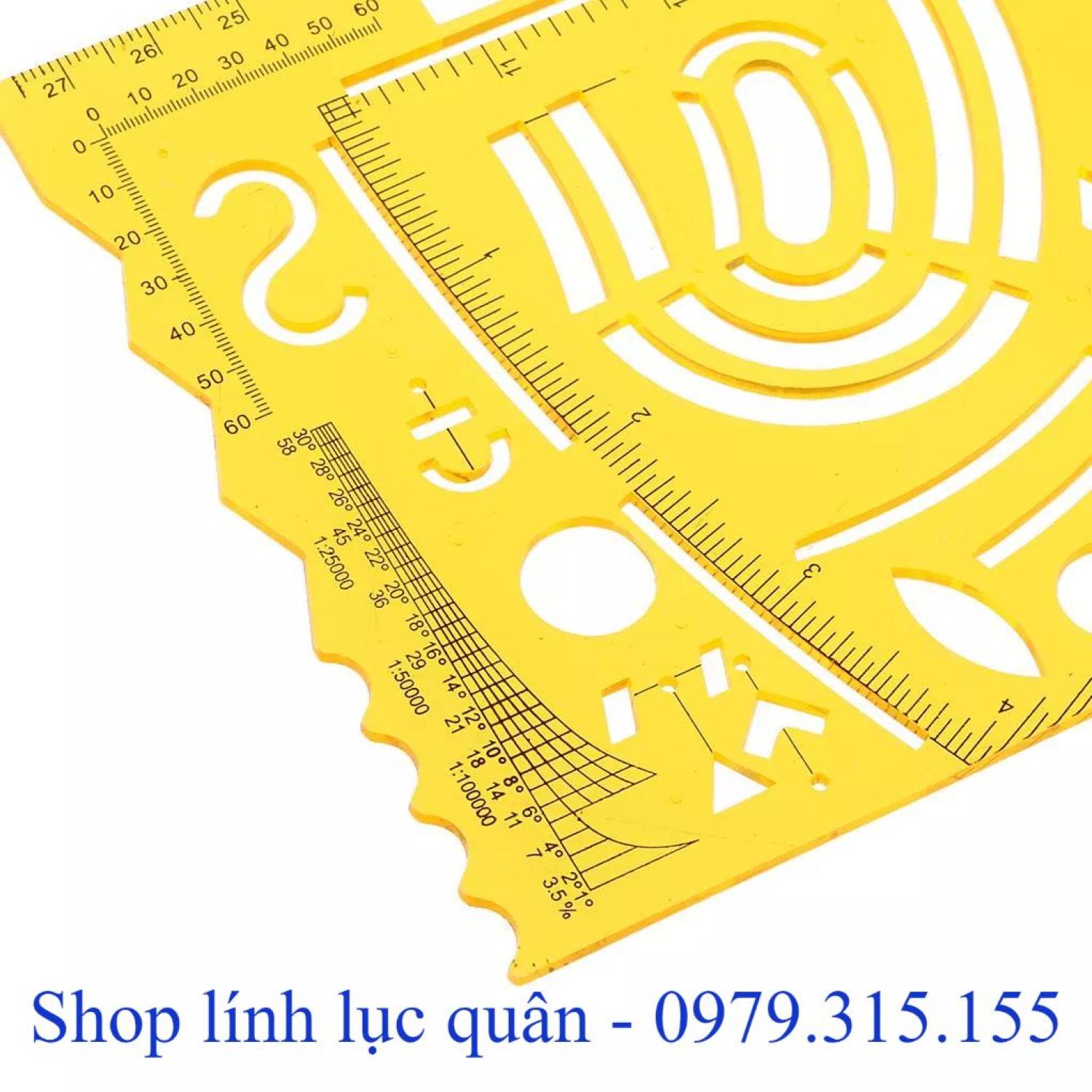 Thước vẽ chỉ huy tham mưu
