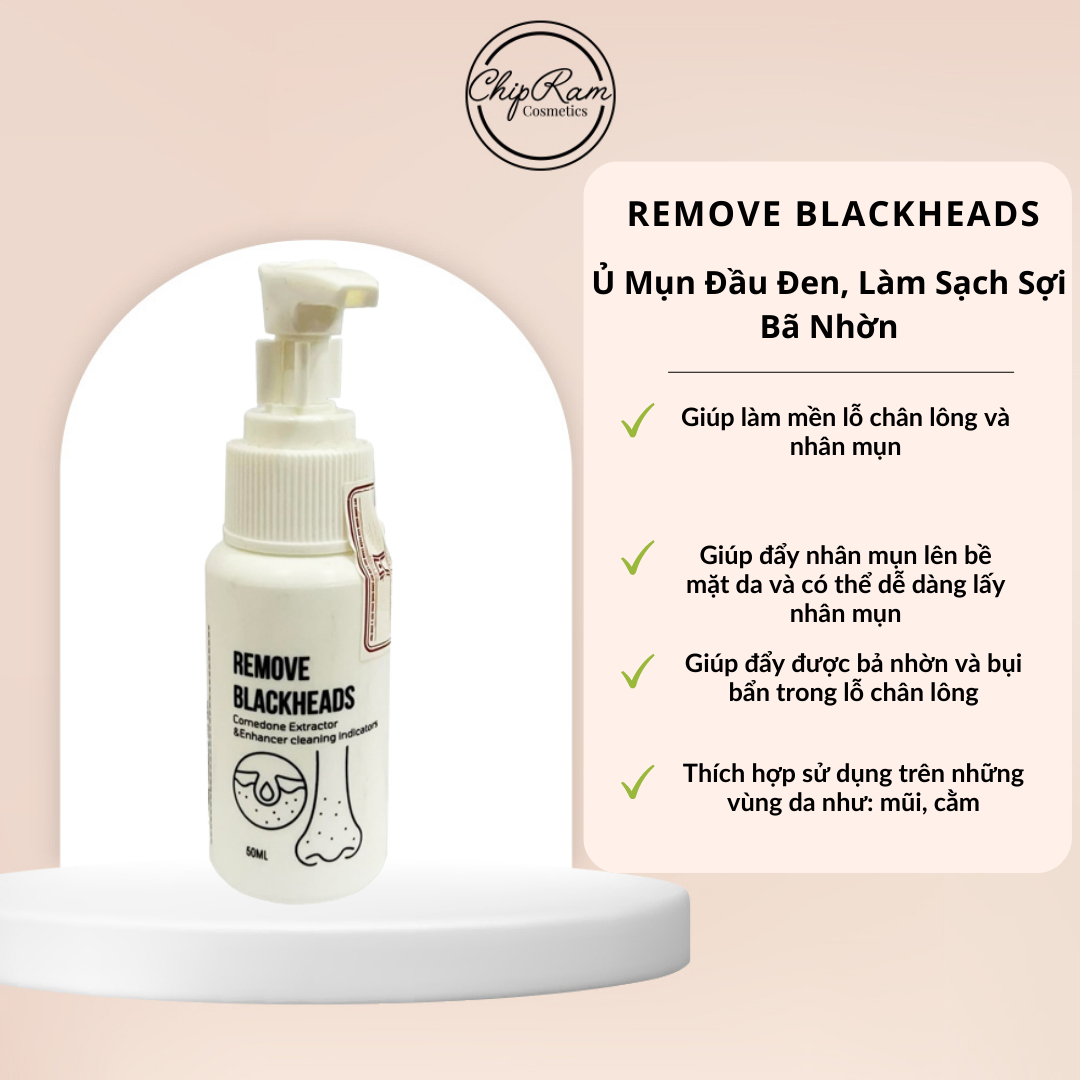 Ủ mụn đầu đen Remove Blackheads 50ml
