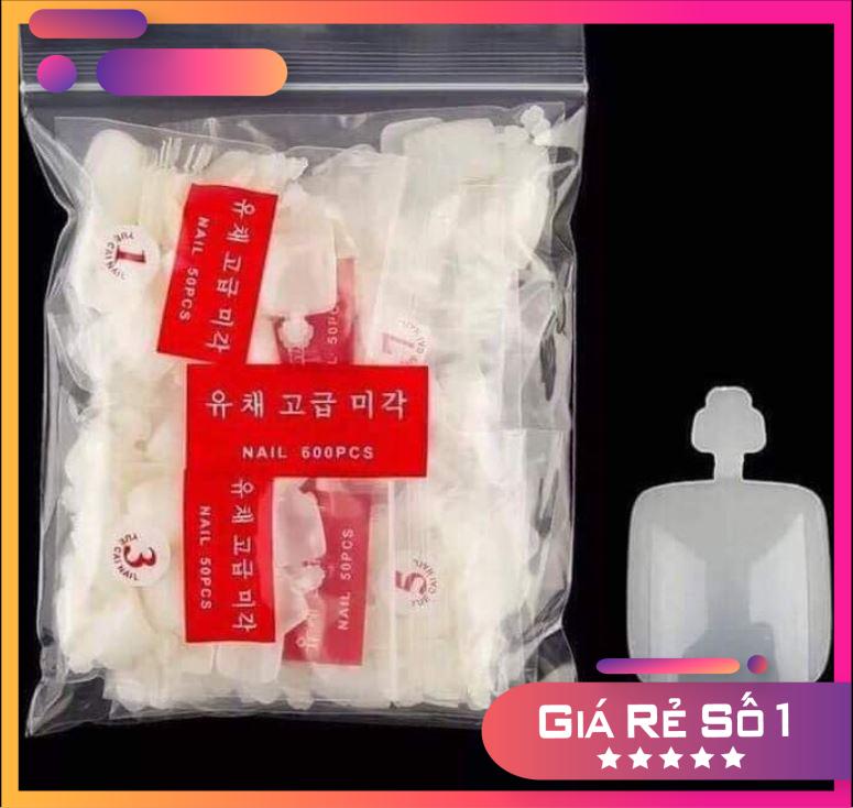 Móng úp chân đục - Loại túi 500 móng đủ size