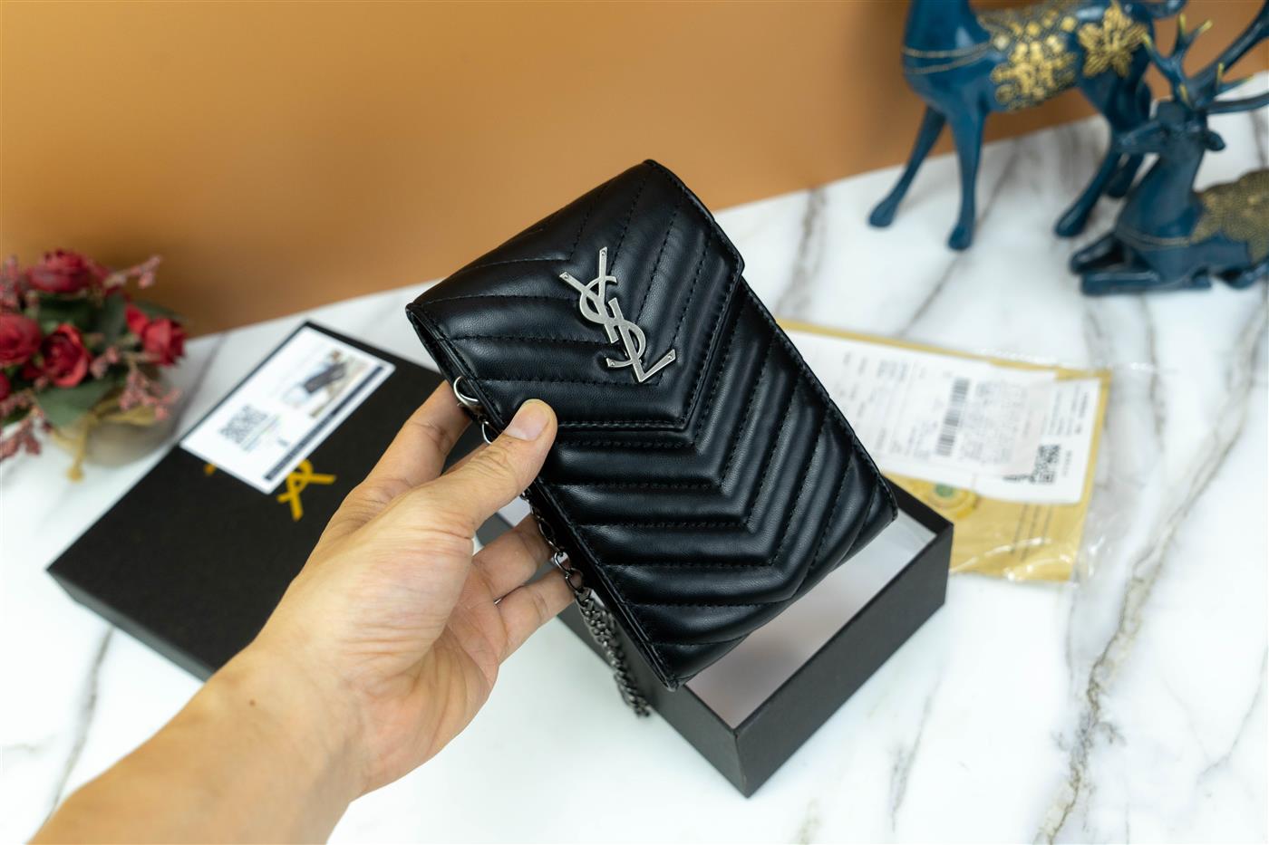 TÚI ĐIỆN THOẠI YSL (FULLBOX)-1646