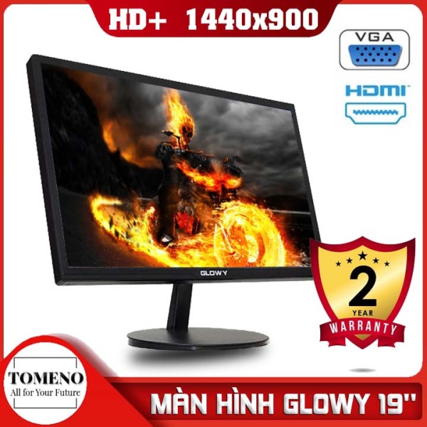 Bảng giá Màn hình máy tính cây giá rẻ Glowy Gl19 HD+ , màn hình máy tính 19 inch chính hãng 1440x900 60Hz 16.7 triệu màu chân thực , màn hình máy tính chính hãng , màn hình máy tính mới giá rẻ Phong Vũ