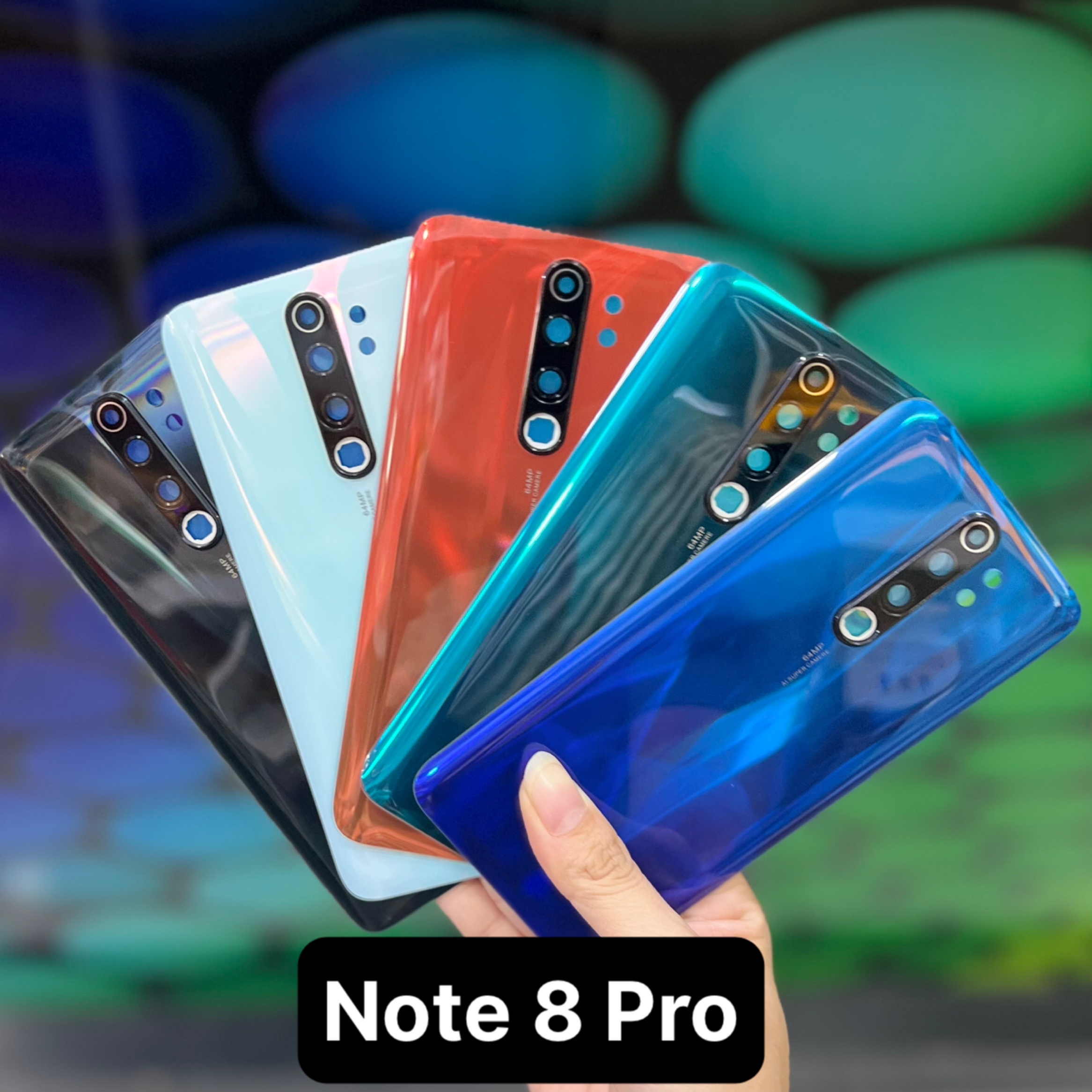 Nắp lưng Xiaomi Redmi Note Pro kèm kính camera) - Main Image