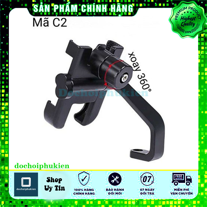 [HCM]kẹp điện thoại xe máy