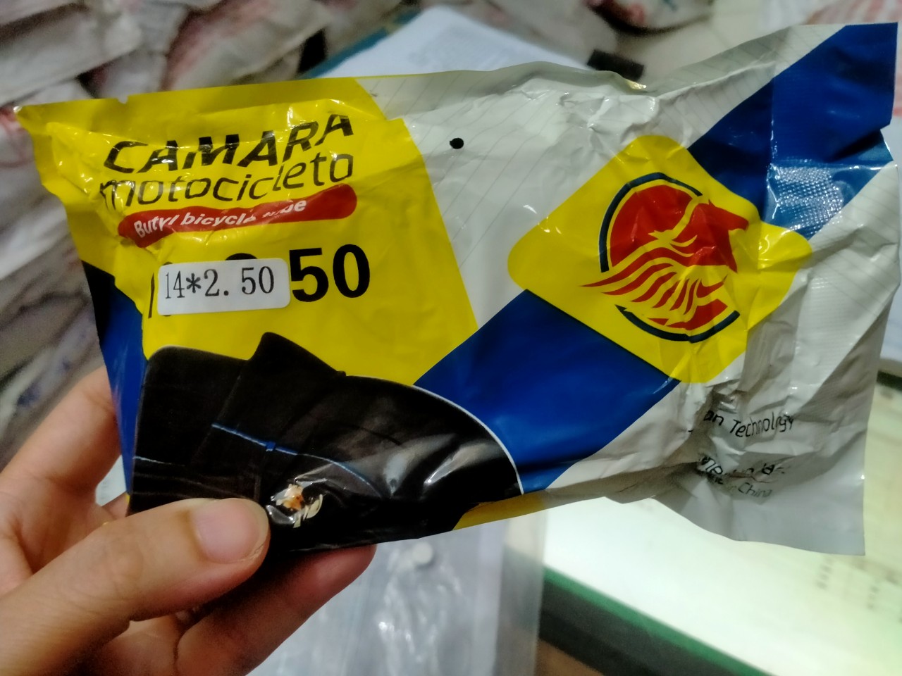 RUỘT (SĂM) XE ĐIỆN 14x2.50