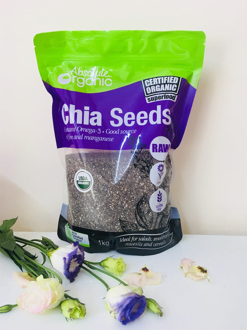 [HCM][MỚI NHẤT] Hạt Chia Úc Hữu Cơ Túi 1KG Absolute Organic