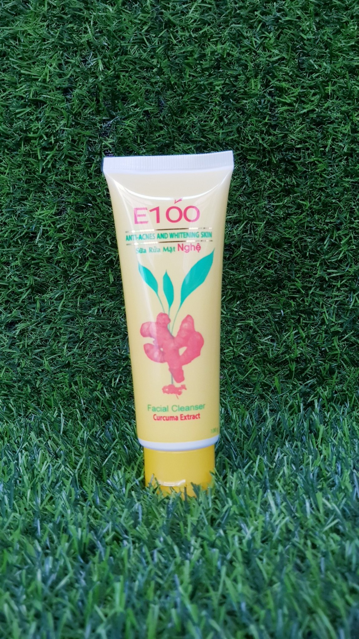 [HCM]sữa rửa mặt E100 tinh chất nghệ tuýp 100g