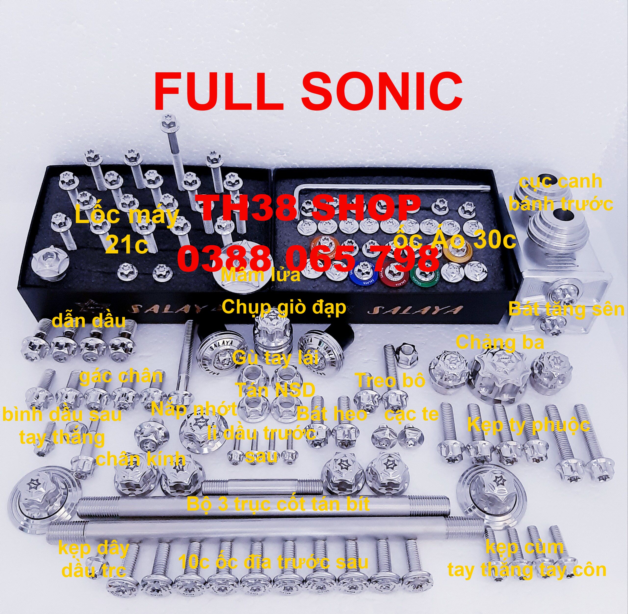 full ốc salaya sonic_giá liên hệ