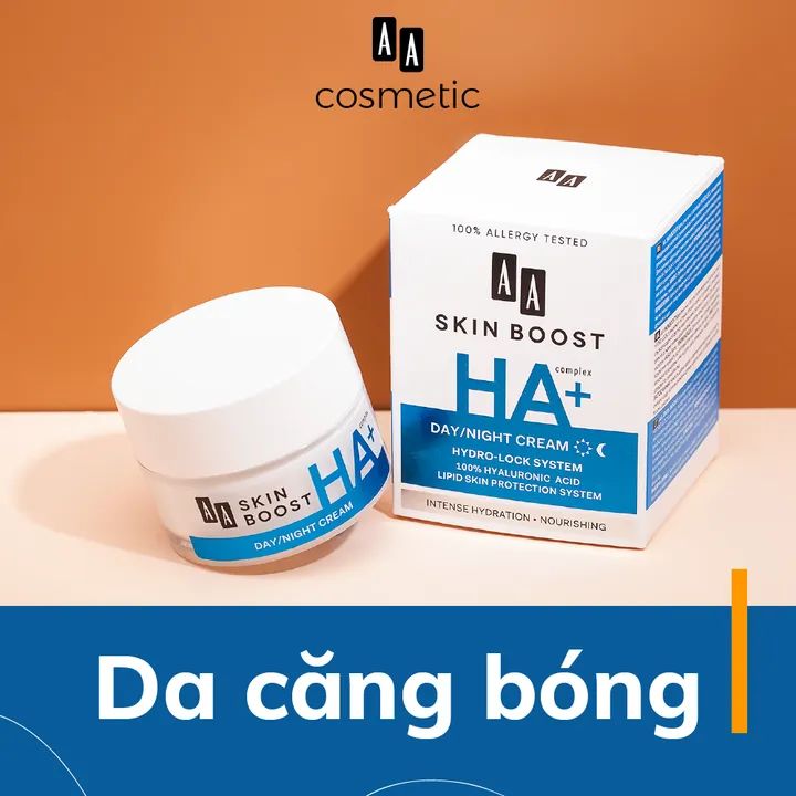 [FREESHIP] Kem Cấp Ẩm Và Làm Mịn Da AA Skin Boost HA + - AA COSMETICS (Mỹ Phẩm Hàng Đầu Châu Âu)