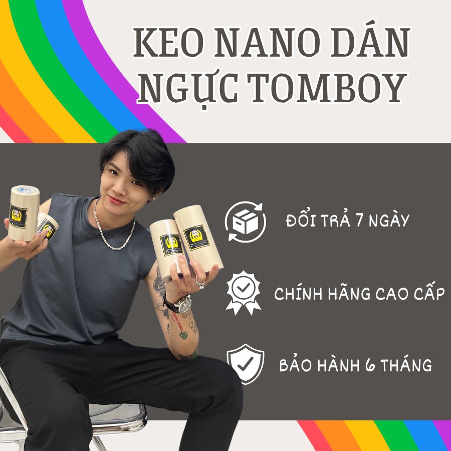 Keo dán ngực nano japan dành cho tomboy - sb -trans keo nano nịt dán ngực cho tomboy cuộn băng miếng keo nano dính dán nịt định hình ngực vòng 1 trans tomboy nguyễn nguyên
