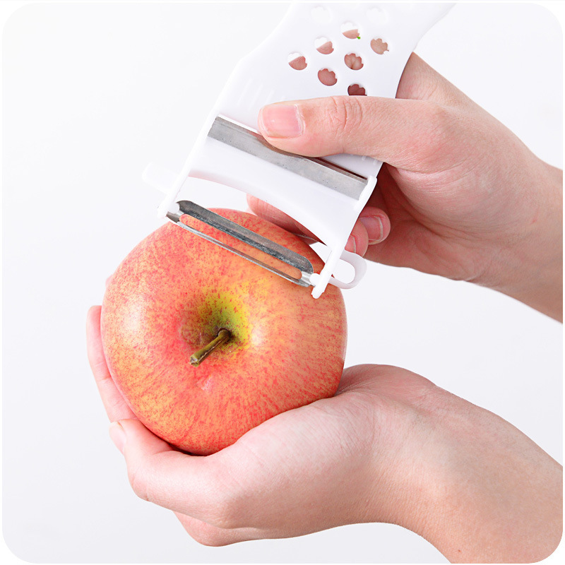 6 in 1 multi-functional stainless steel squeezer scraper blade quickly convenient fruits scraper-Lumbley